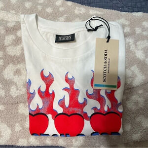 Scotch & Soda Kids Boxy Graphic Tee NWT​​​​